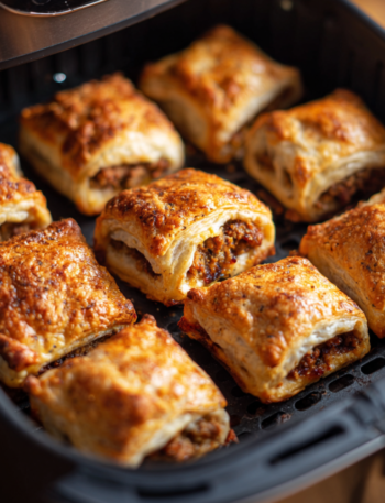 Air Fryer Vegan Sausage Rolls