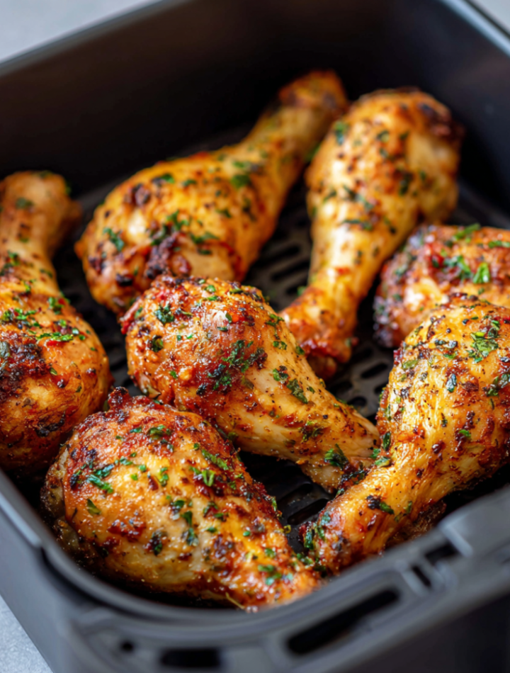 Extra Crispy Air Fryer Drumsticks
