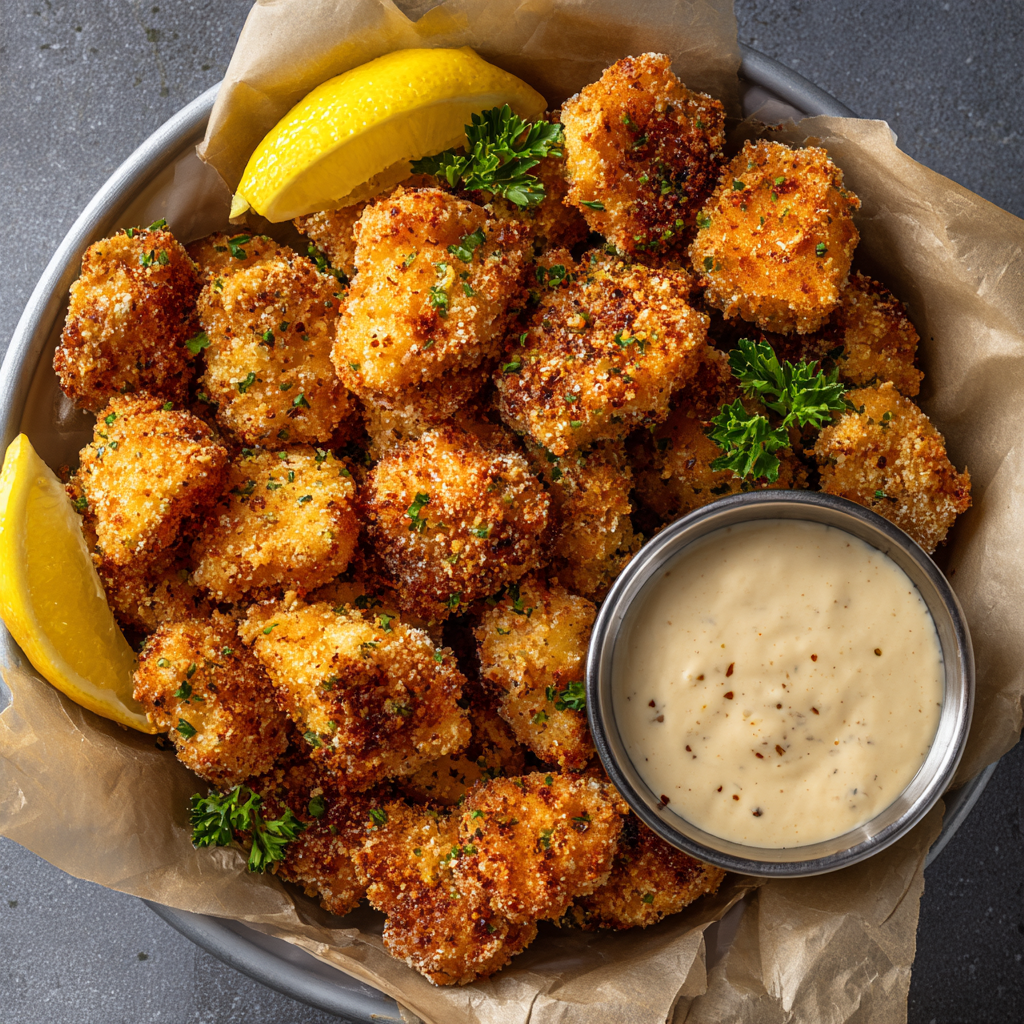 How to make Air Fryer Cajun Fish Bites