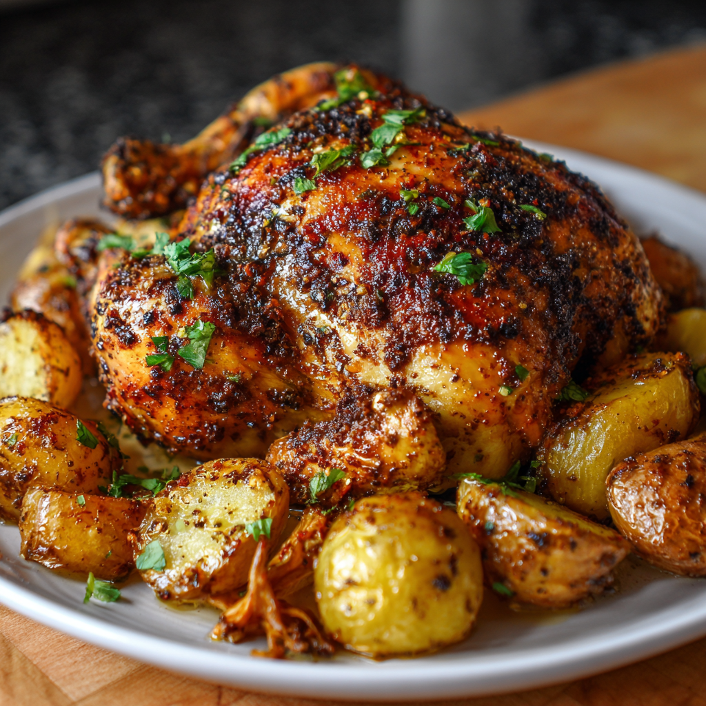 how to make Air Fryer Five Spice Roast Chicken