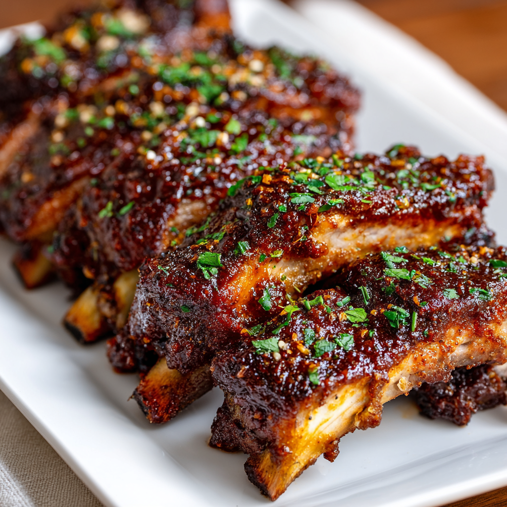 how to make Air Fryer Smoky Chipotle Maple Ribs