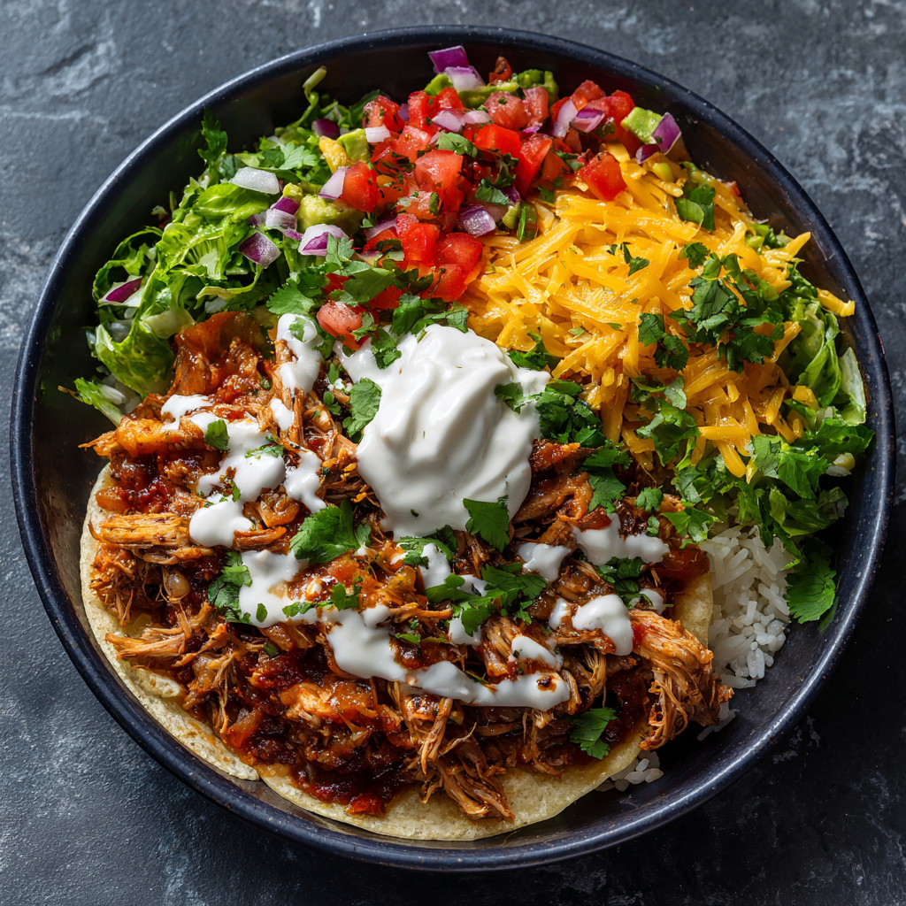 how to make Air Fryer Pork Burrito Bowls