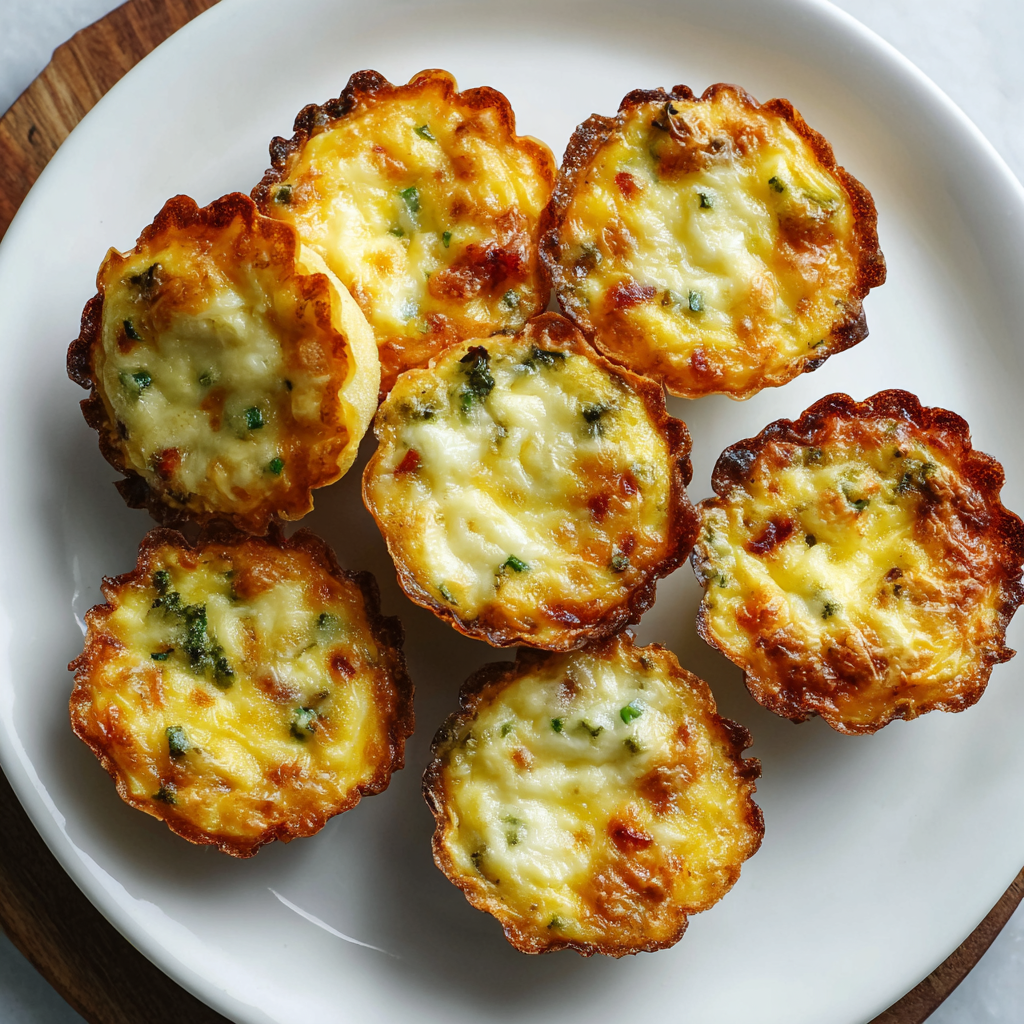 How to make Air Fryer Keto Mini Quiches