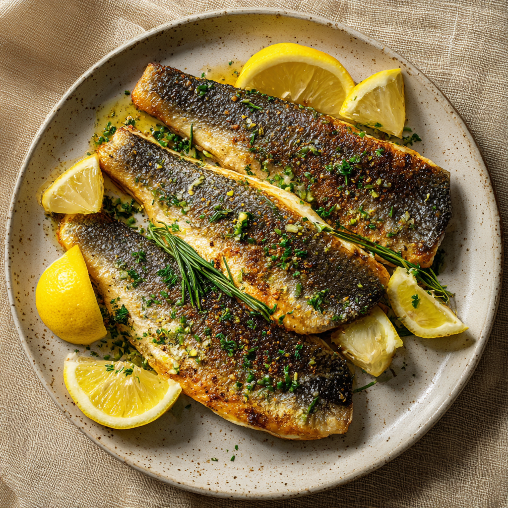 how to make Air Fryer Branzino Fillets