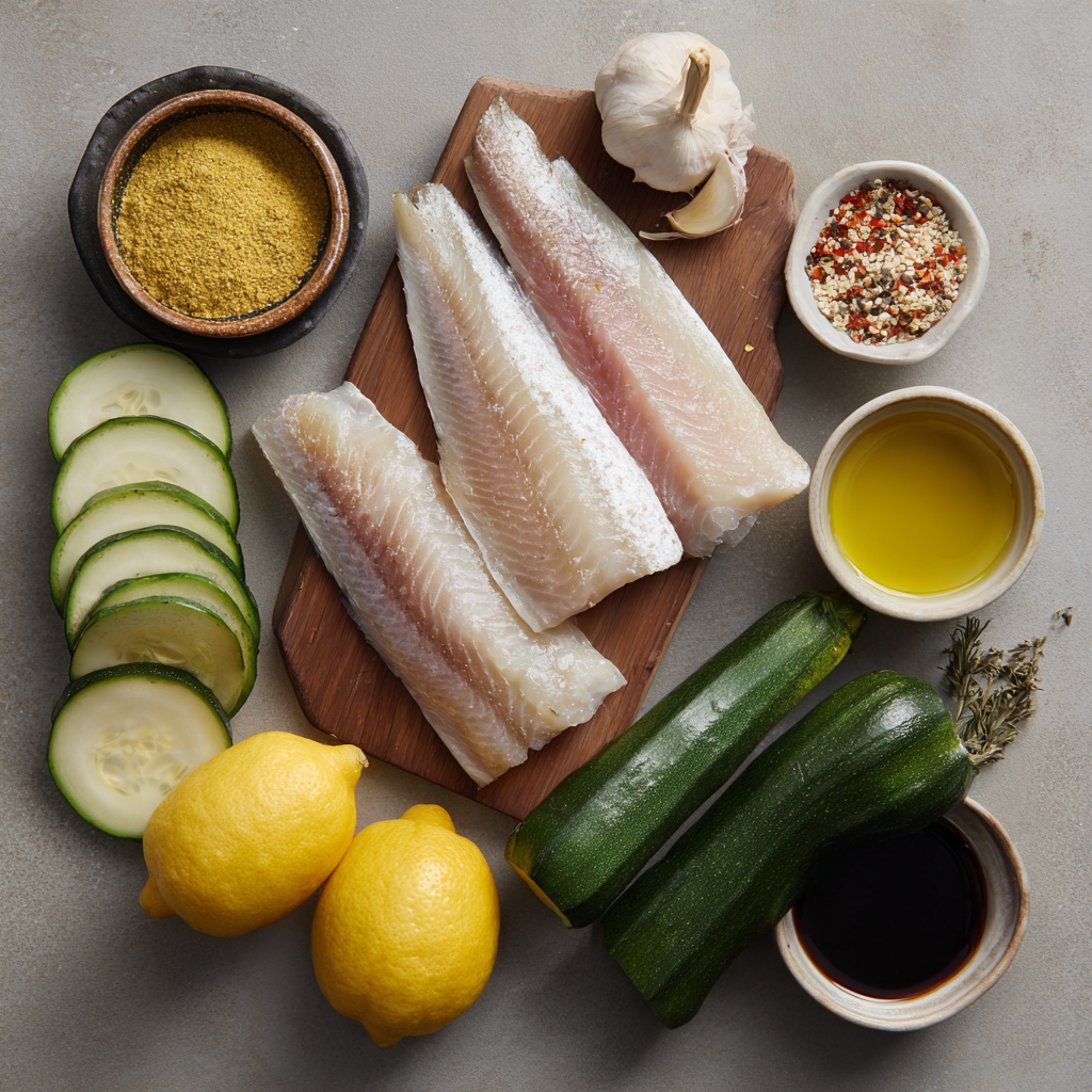 Air Fryer Branzino Fillets ingredients