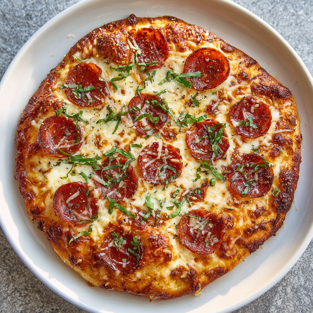 how to make Air Fryer California-Style Pizza