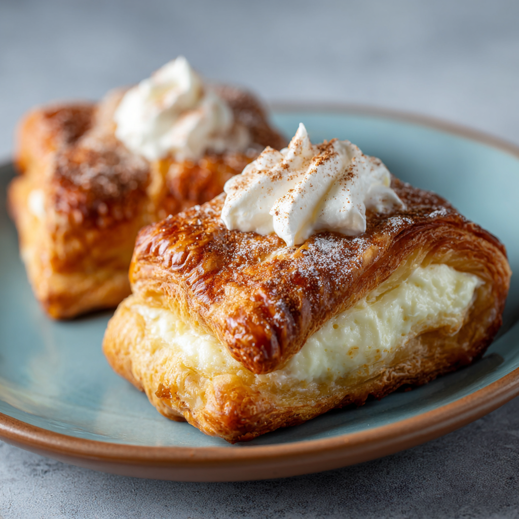 how to make Air Fryer Cream Cheese Danish