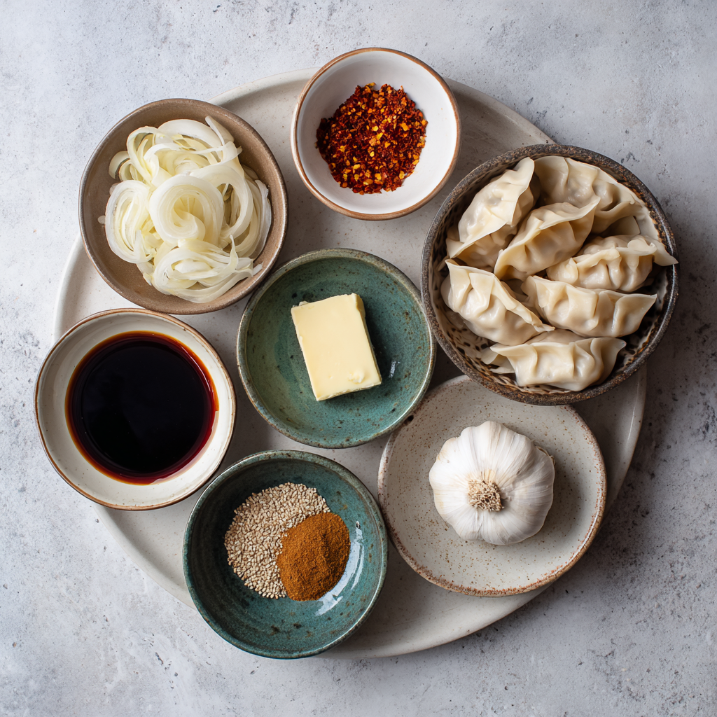 Air Fryer Pork Potstickers ingredients