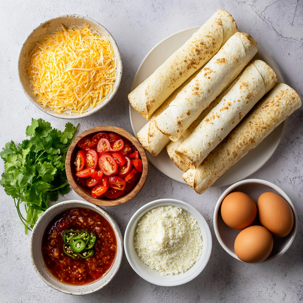 Air Fryer Keto Taquitos ingredients