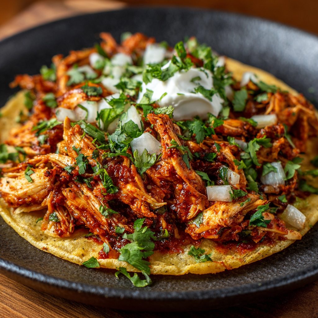 how to make Air Fryer Chicken Tinga