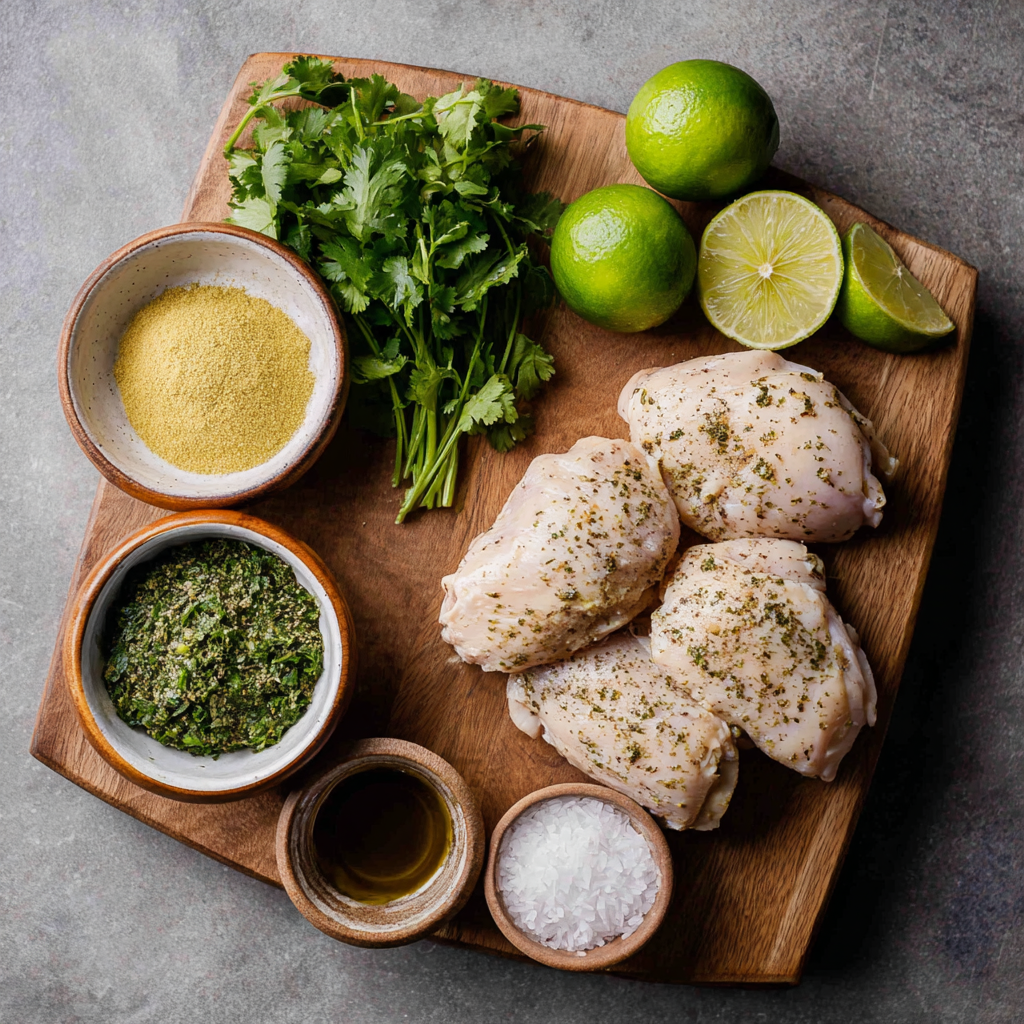 Air Fryer Cilantro Lime Chicken ingredients