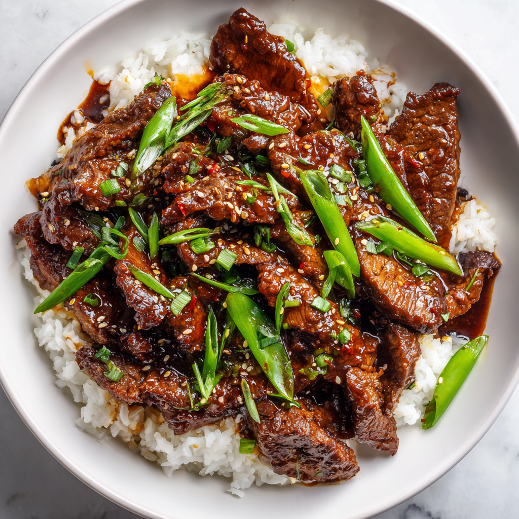 how to make Air Fryer Mongolian Beef Steak Strips