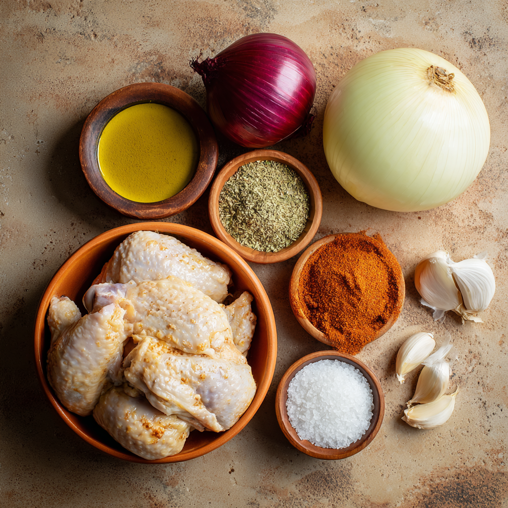 Air Fryer Pollo Asado ingredients