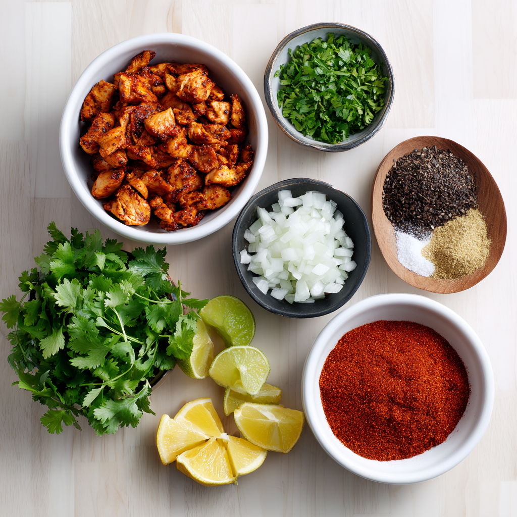 Air Fryer Al Pastor ingredients