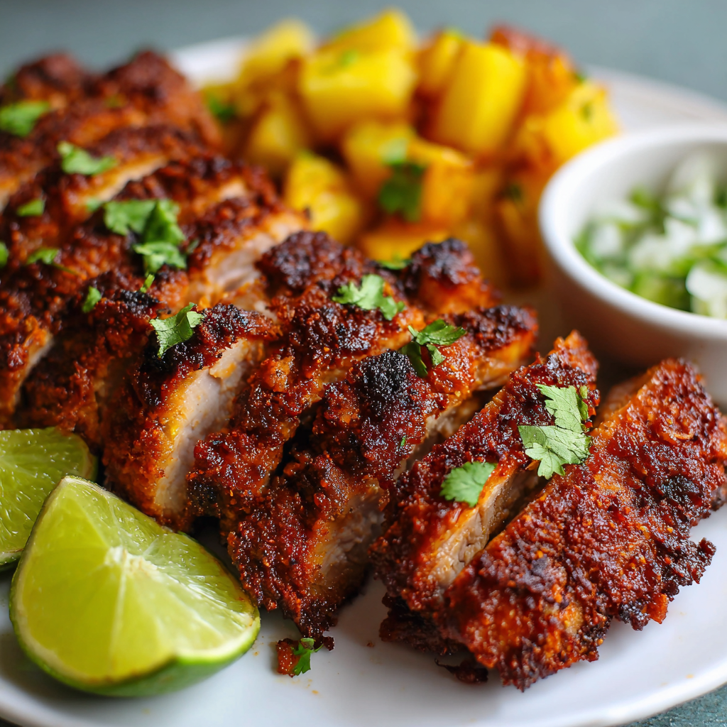 how to make Air Fryer Al Pastor