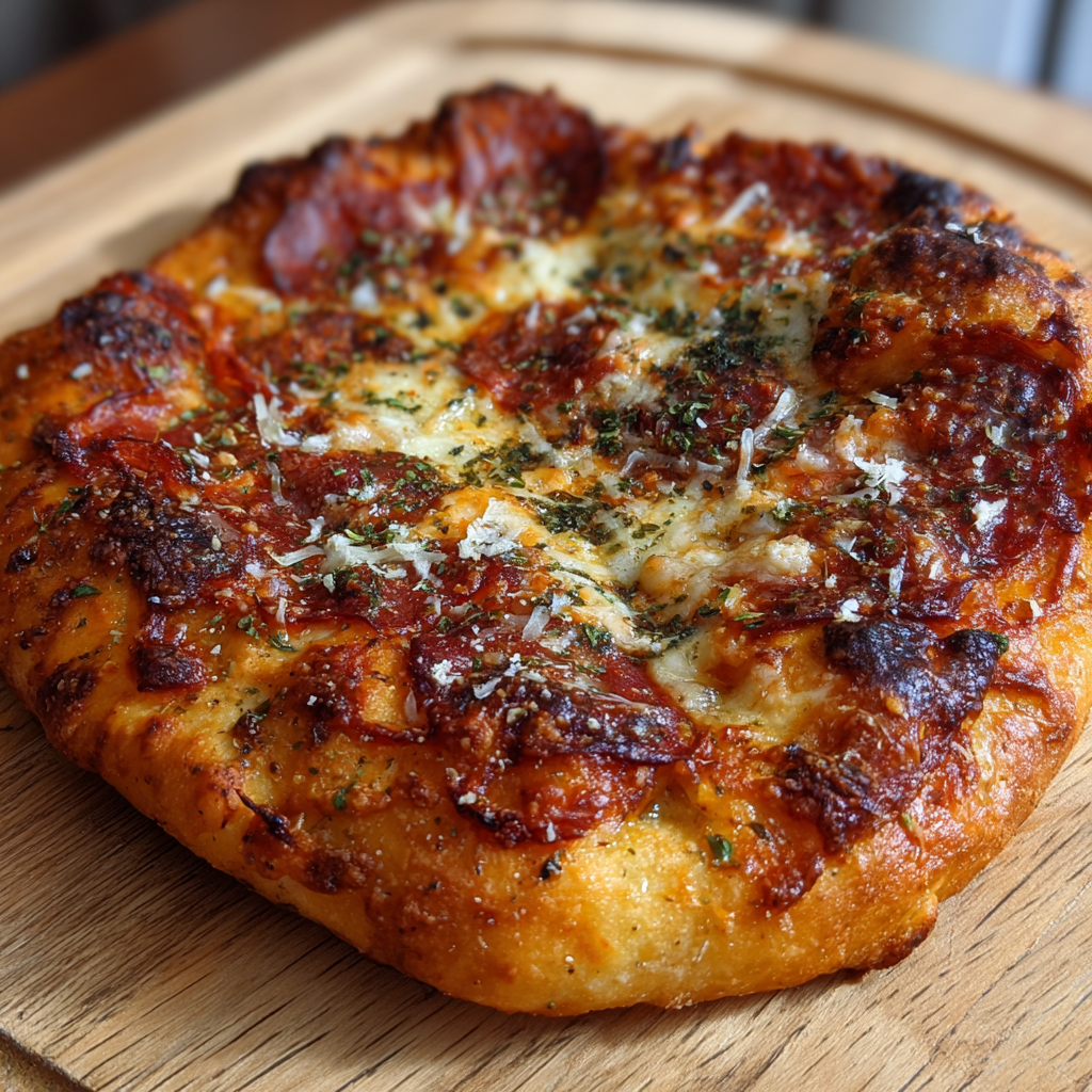 how to make Air Fryer Pizza al Taglio