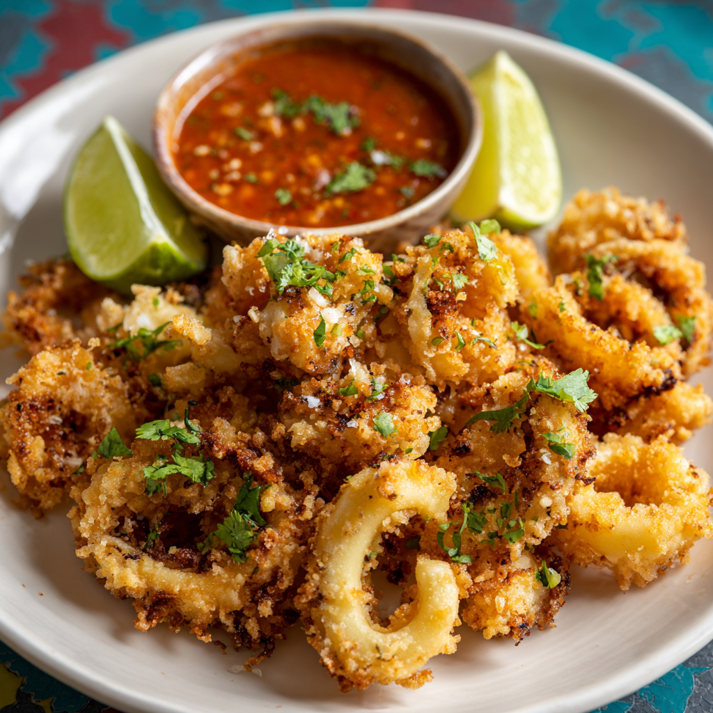 HOW TO MAKE Air Fryer Calamari Fritti
