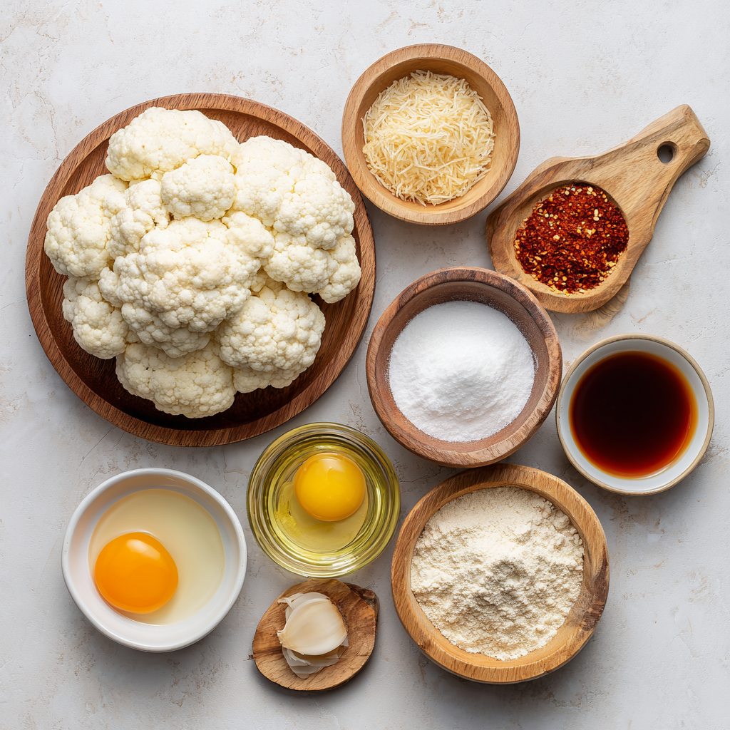 Air Fryer Bang Bang Cauliflower ingredients