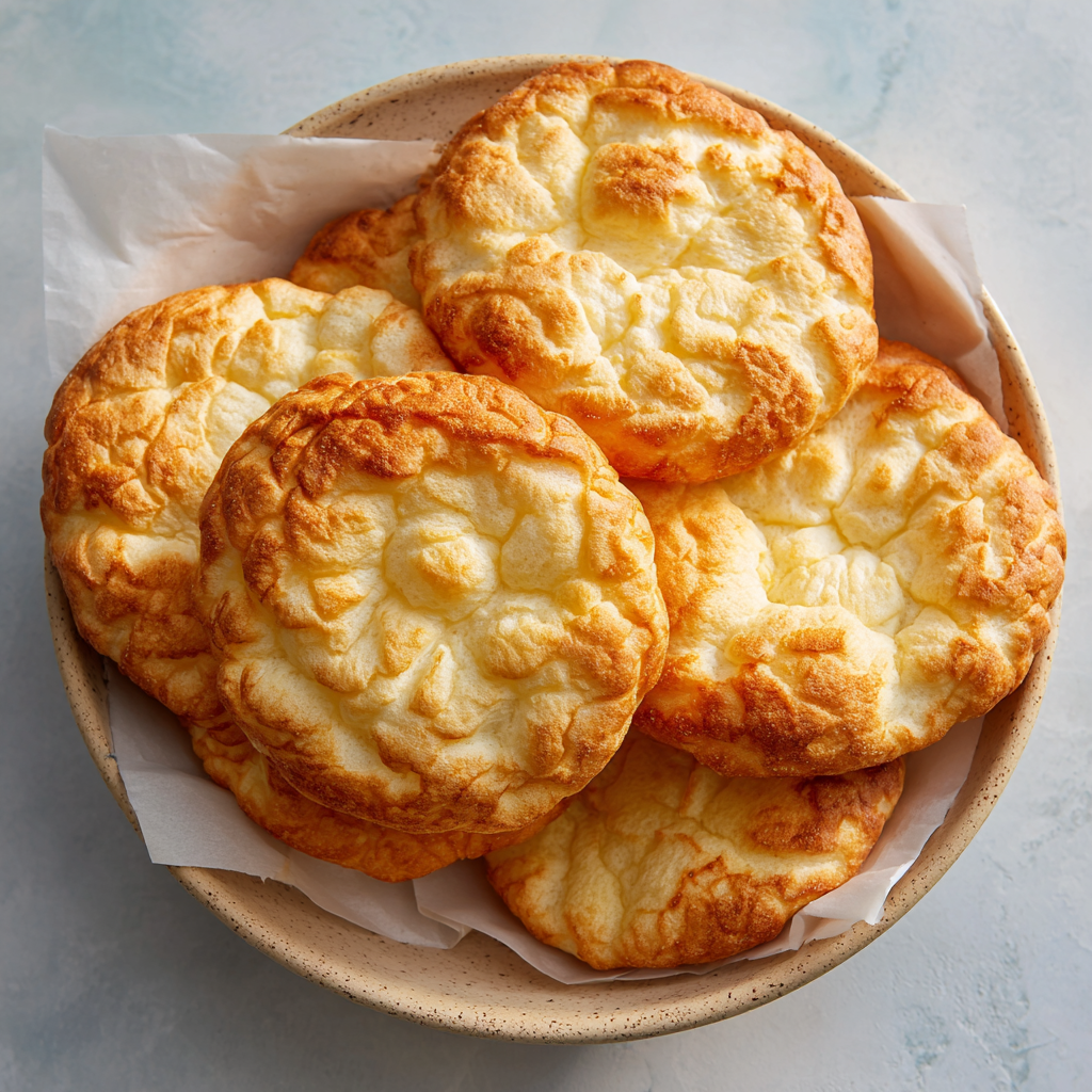 how to make Air Fryer Vegan Cloud Bread