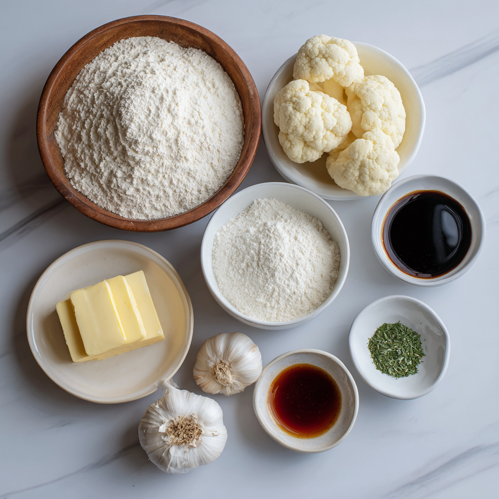 Air Fryer Vegan Cloud Bread ingredients