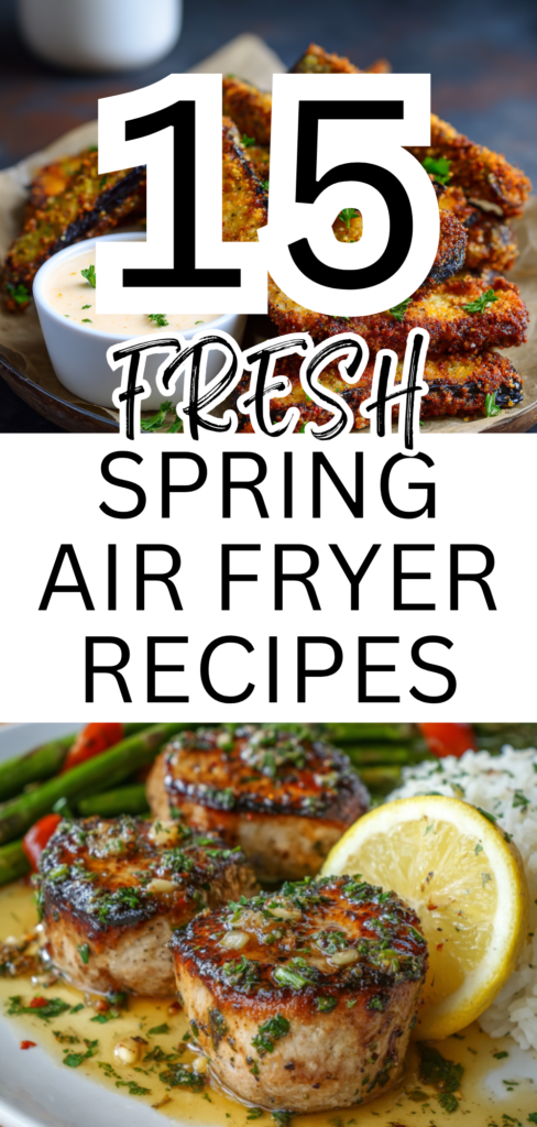 15 Air Fryer Spring Recipes (Fresh, Light & Easy Seasonal Meals)