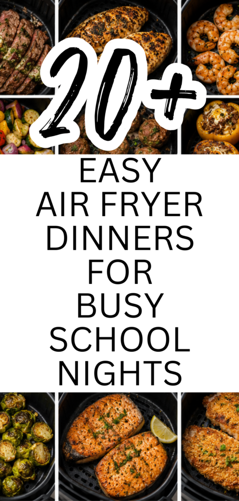 21 Air Fryer Dinners for Busy School Nights