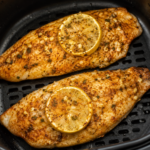 Air Fryer Lemon Garlic Snapper Fillets