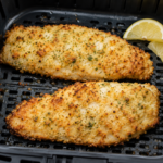 Air Fryer Parmesan Crusted Pollock