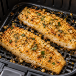 Air Fryer Garlic Butter Pollock: Flaky, Buttery, and Ready Fast