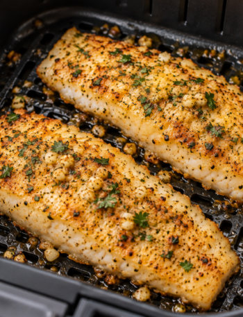Air Fryer Garlic Butter Pollock: Flaky, Buttery, and Ready Fast